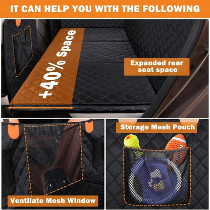 Waterproof Dog Car Back Seat Cover