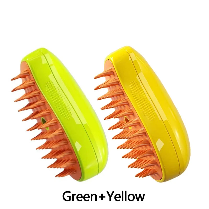Self-Cleaning Pet Massage Brush