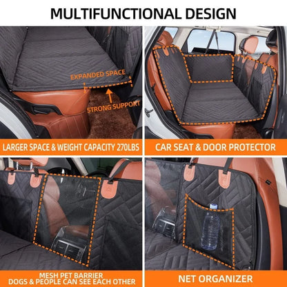 Waterproof Dog Car Back Seat Cover
