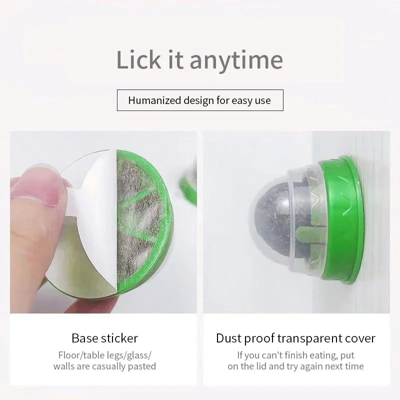 Catnip Lick Ball Toy