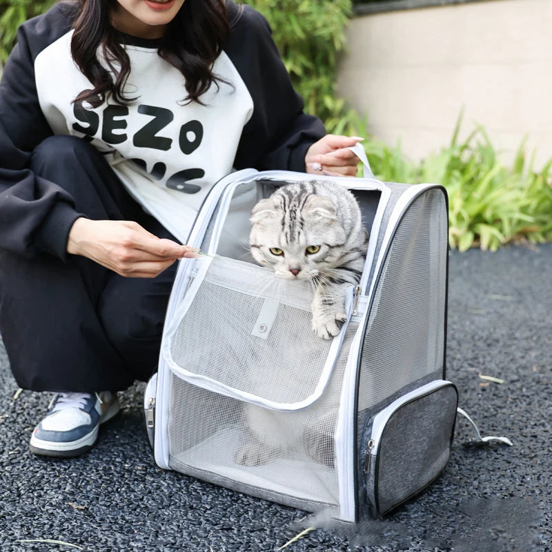 Expandable Pet Travel Backpack