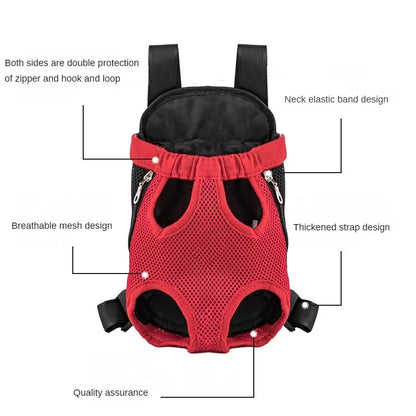 Breathable Pet Backpack Carrier