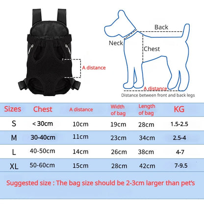 Breathable Pet Backpack Carrier