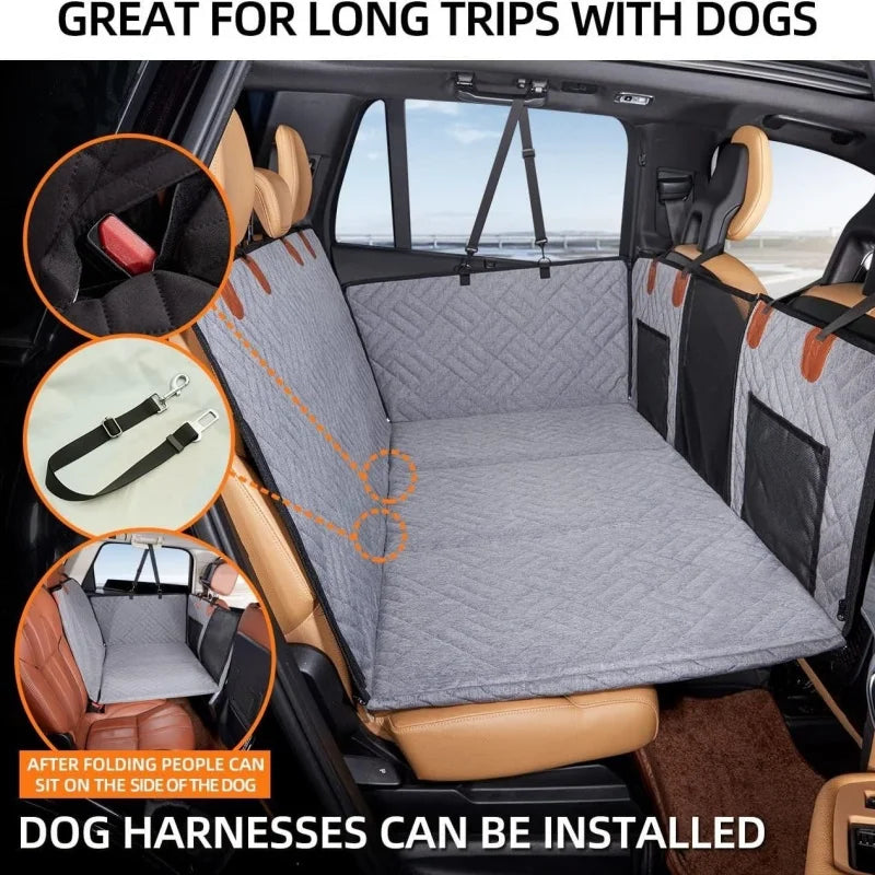 Waterproof Dog Car Back Seat Cover