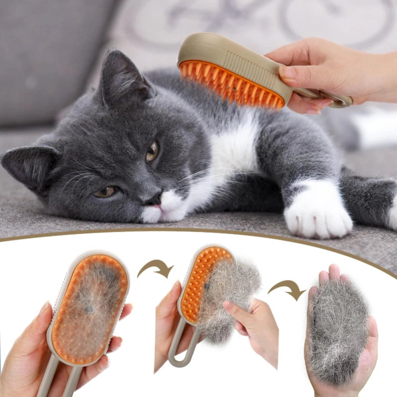Dual-Sided Pet Deshedding Brush